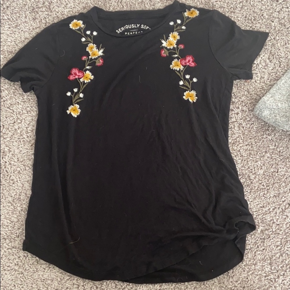 black aeropostale shirt